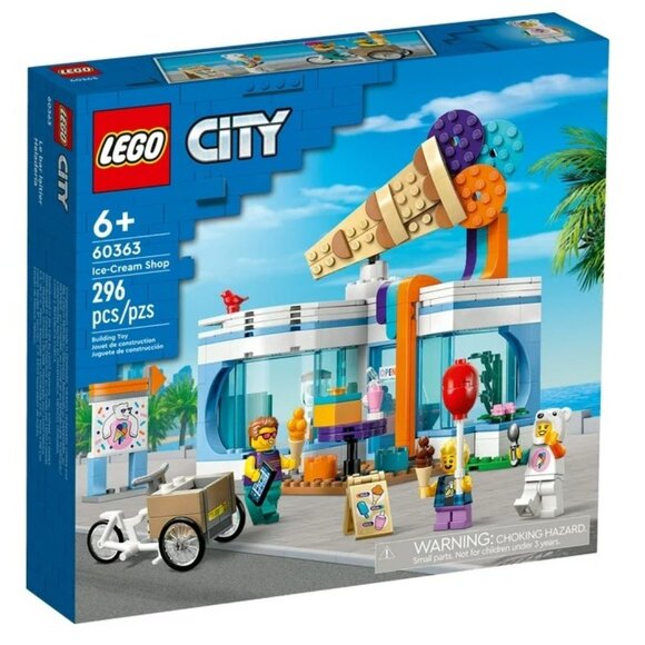 NEW Official Lego City Ice-Cream Shop Set #60363 - 296 Pieces - Picture 9 of 11